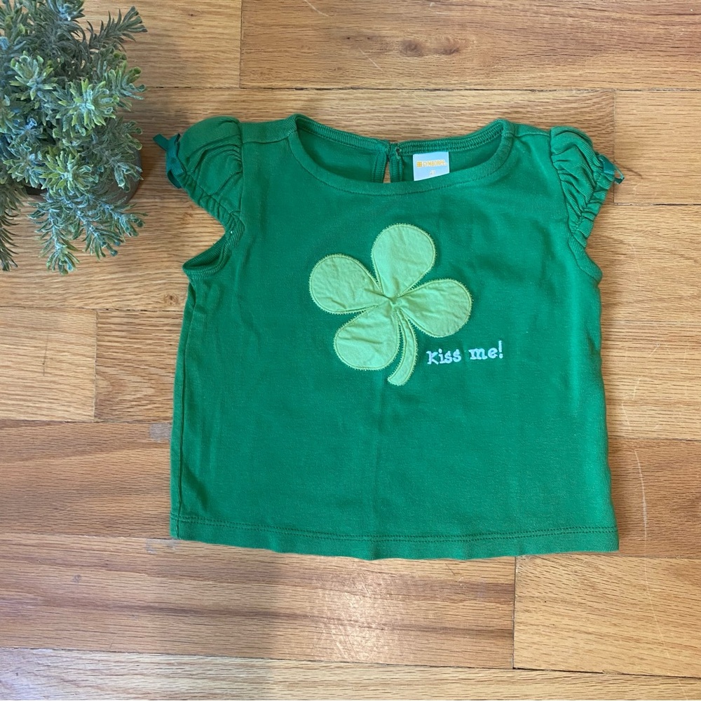 4/$21 2T Gymboree Kiss Me I’m Irish St. Patrick’s Day T-Shirt